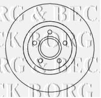 BORG & BECK bbd4452 -  Тормозной диск